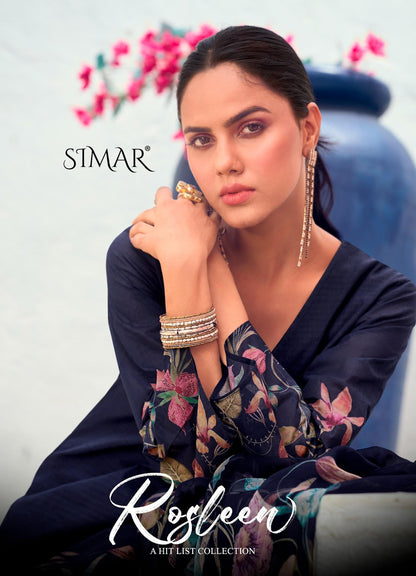 Rosleen Simar Pure Pant Style Suits Exporter