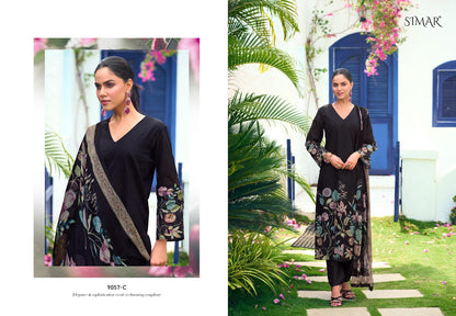 Rosleen Simar Pure Pant Style Suits Exporter