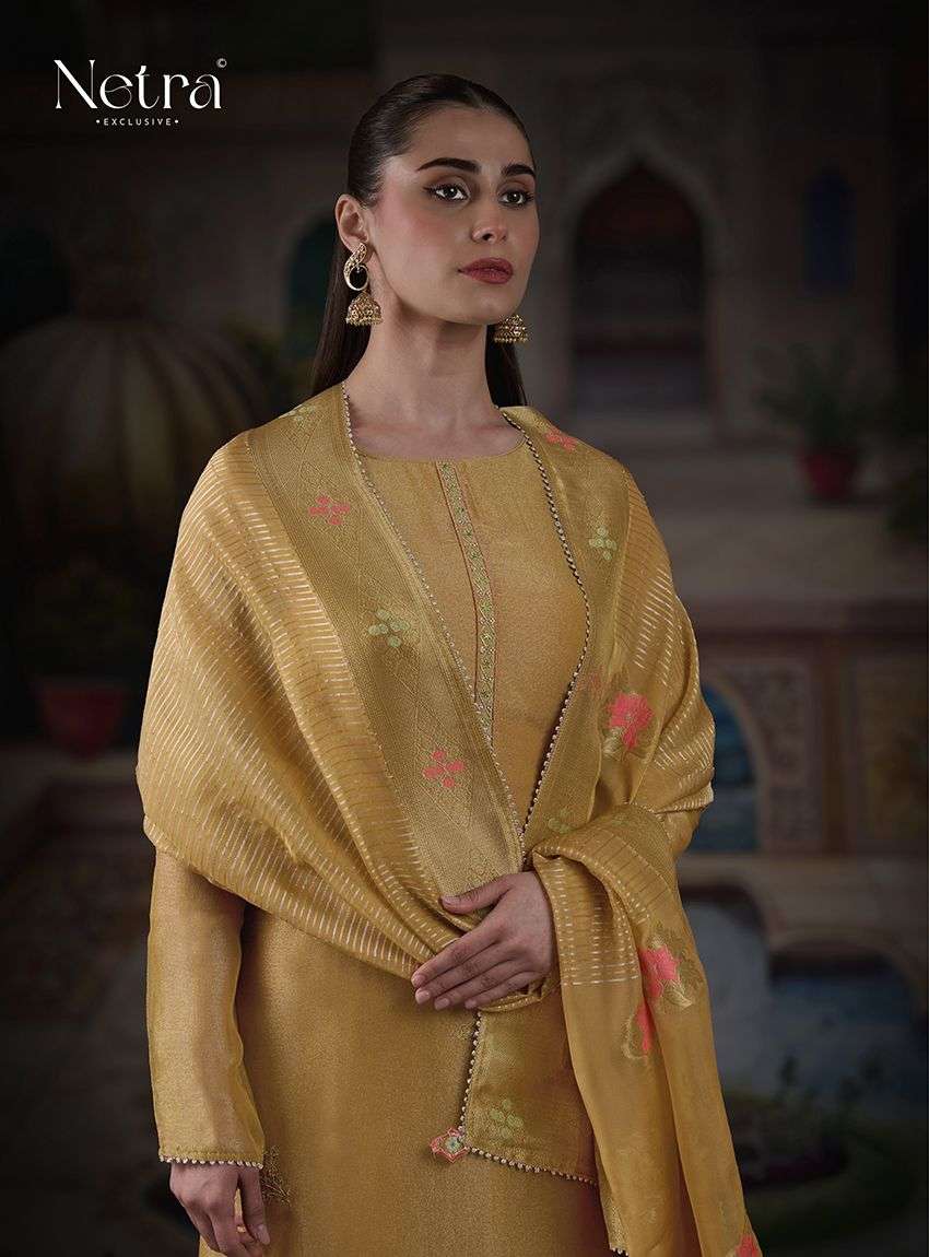 Rosy Netra Premium Viscose Pant Style Suits Exporter Ahmedabad