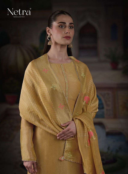 Rosy Netra Premium Viscose Pant Style Suits Exporter Ahmedabad