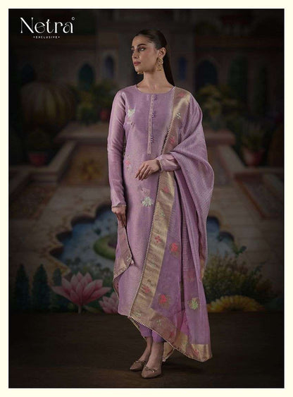 Rosy Netra Premium Viscose Pant Style Suits Exporter Ahmedabad