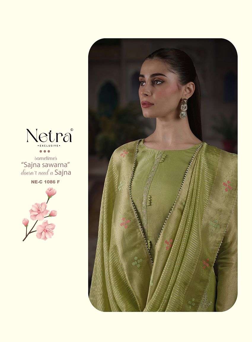 Rosy Netra Premium Viscose Pant Style Suits Exporter Ahmedabad