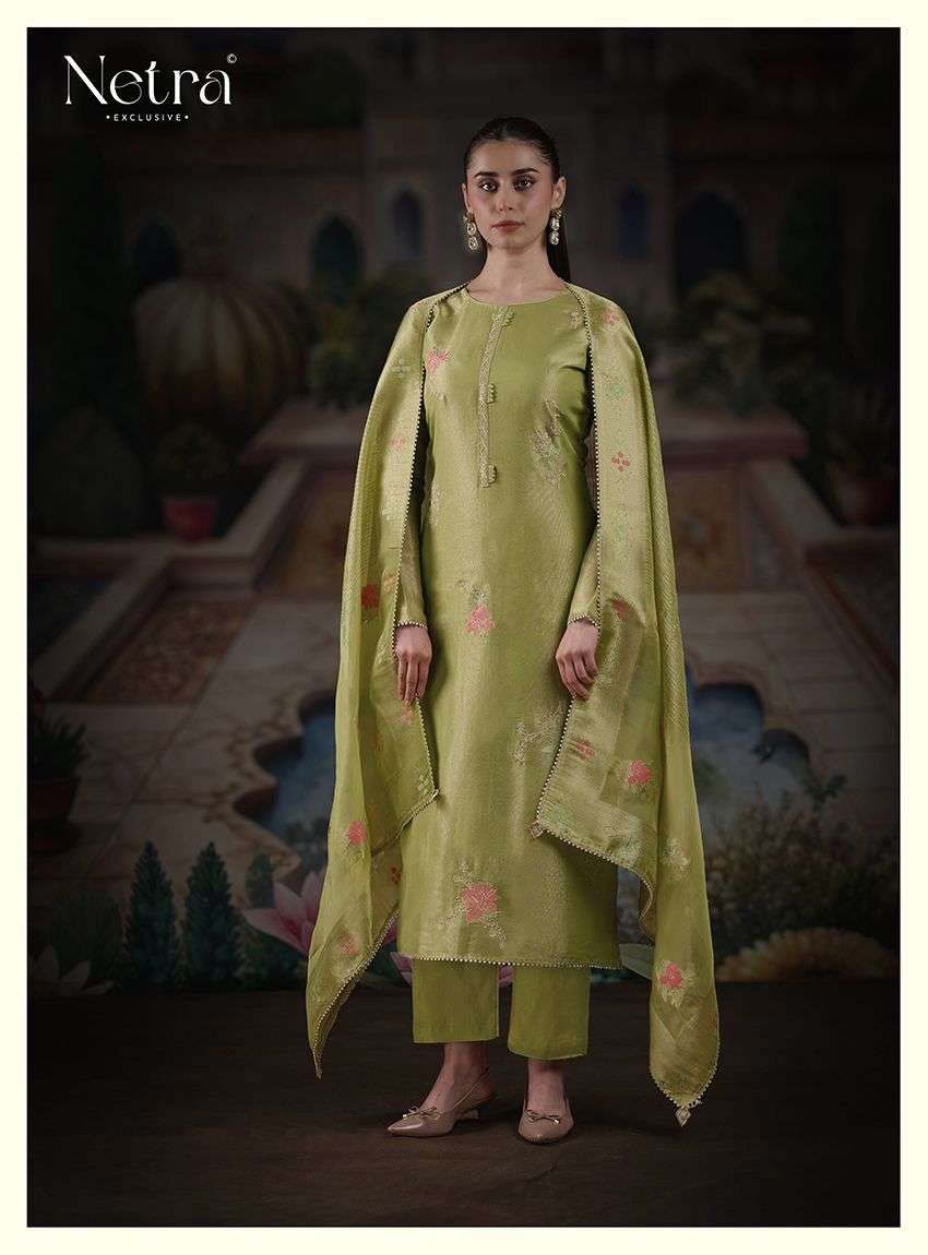 Rosy Netra Premium Viscose Pant Style Suits Exporter Ahmedabad