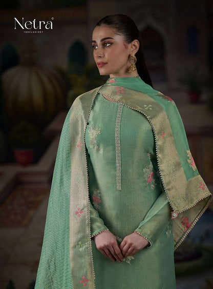 Rosy Netra Premium Viscose Pant Style Suits Exporter Ahmedabad
