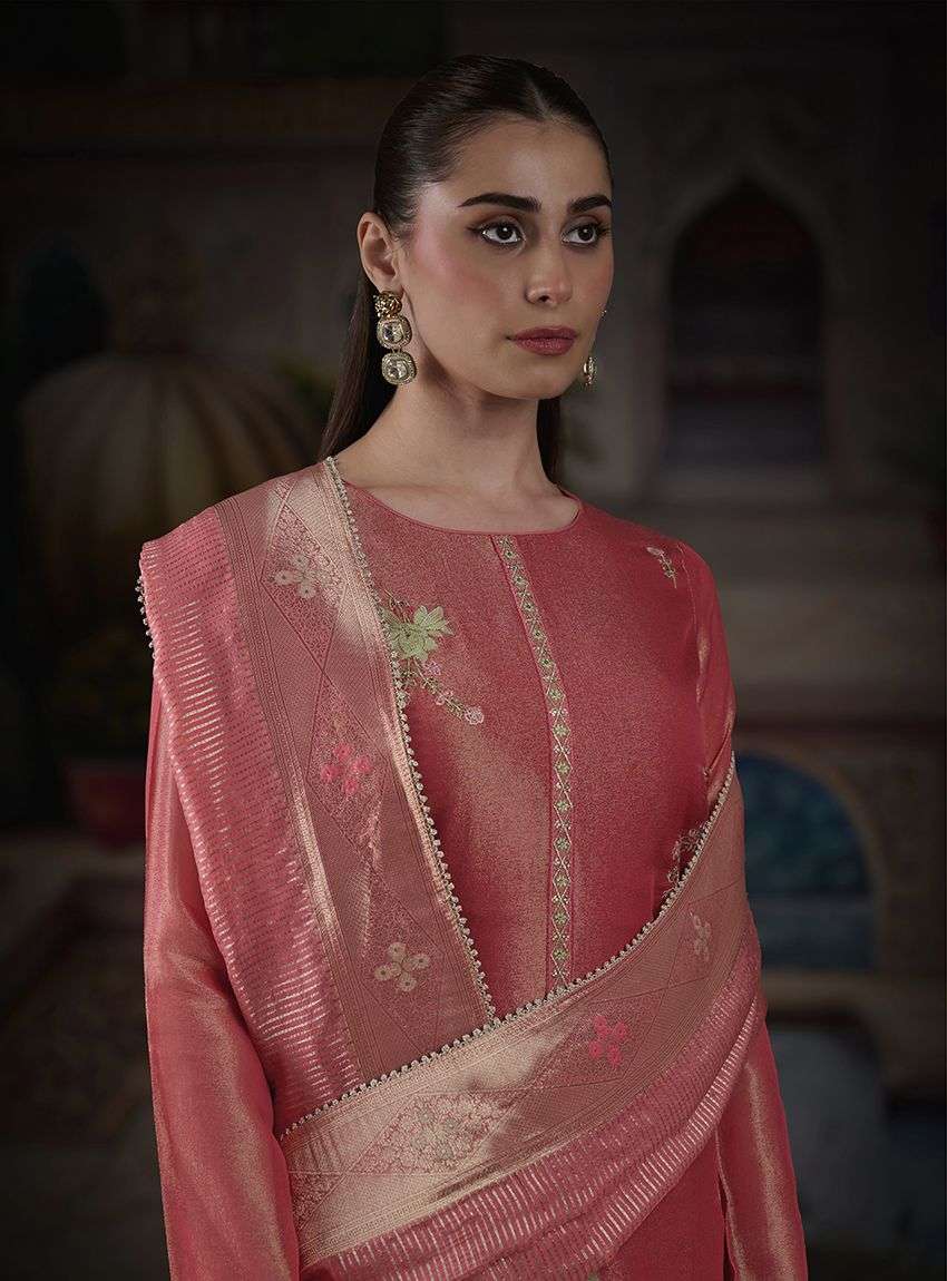 Rosy Netra Premium Viscose Pant Style Suits Exporter Ahmedabad