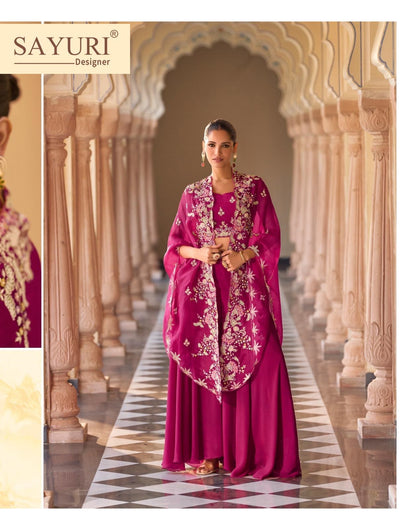 Rosy Sayuri Indo Western Pair Wholesale