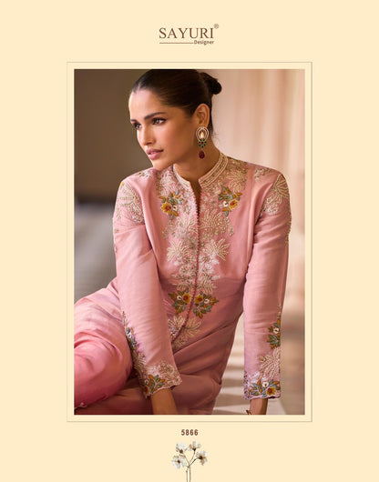 Rosy Sayuri Indo Western Pair Wholesale