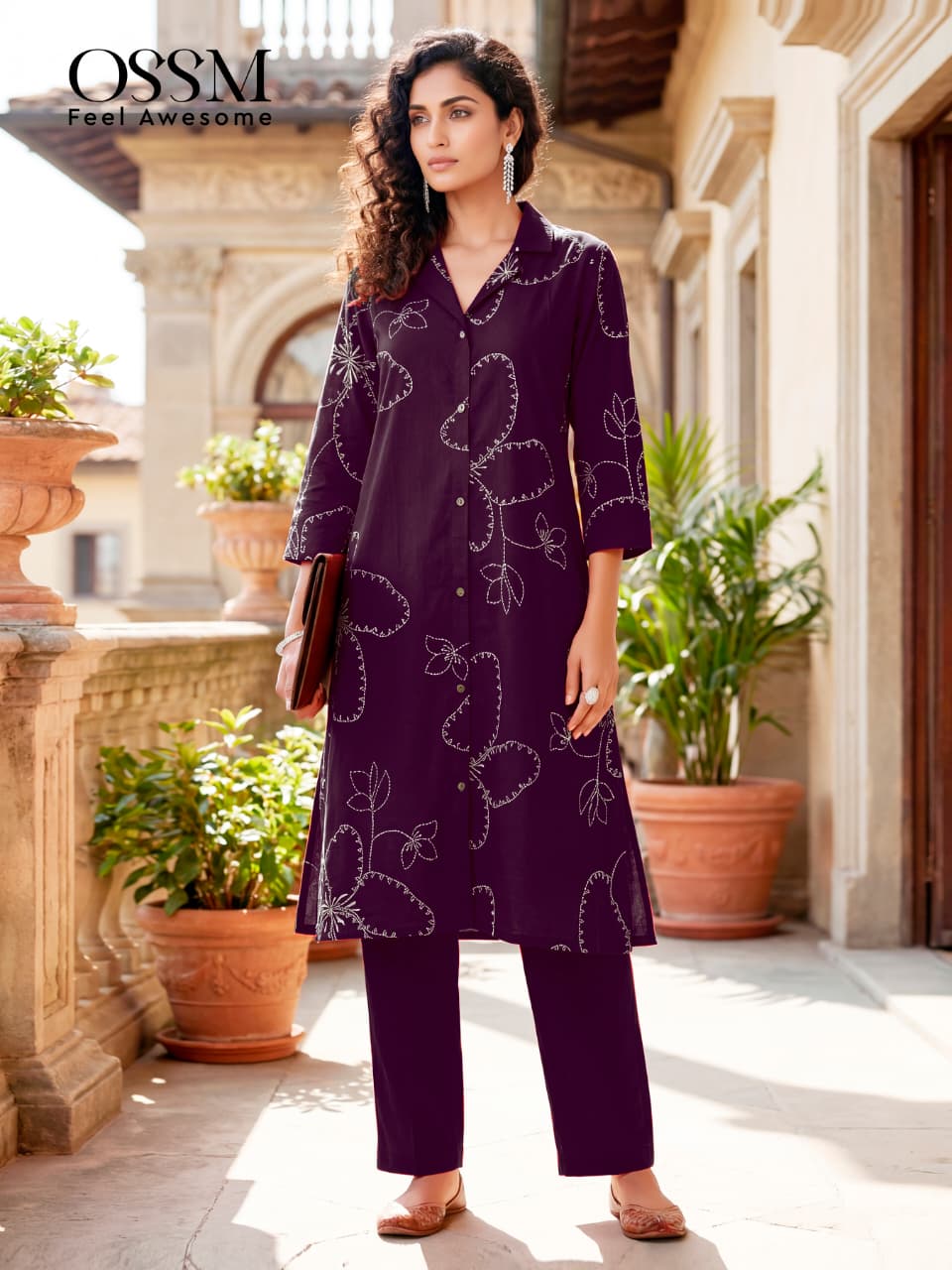 Rosy Vol 3 Ossm Cotton Kurti Pant Set Wholesale Price