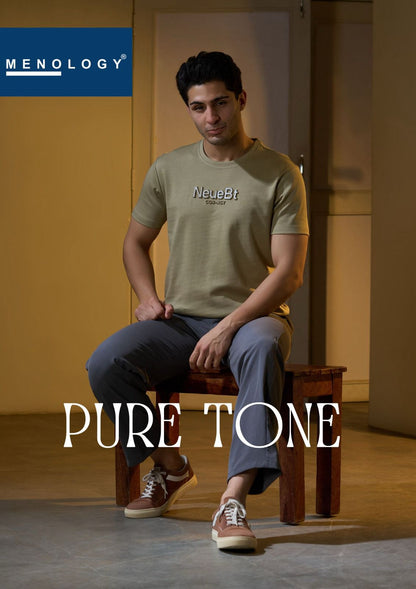 Round Neck 2114 Menology Knit Mens Tshirts Wholesale Rate