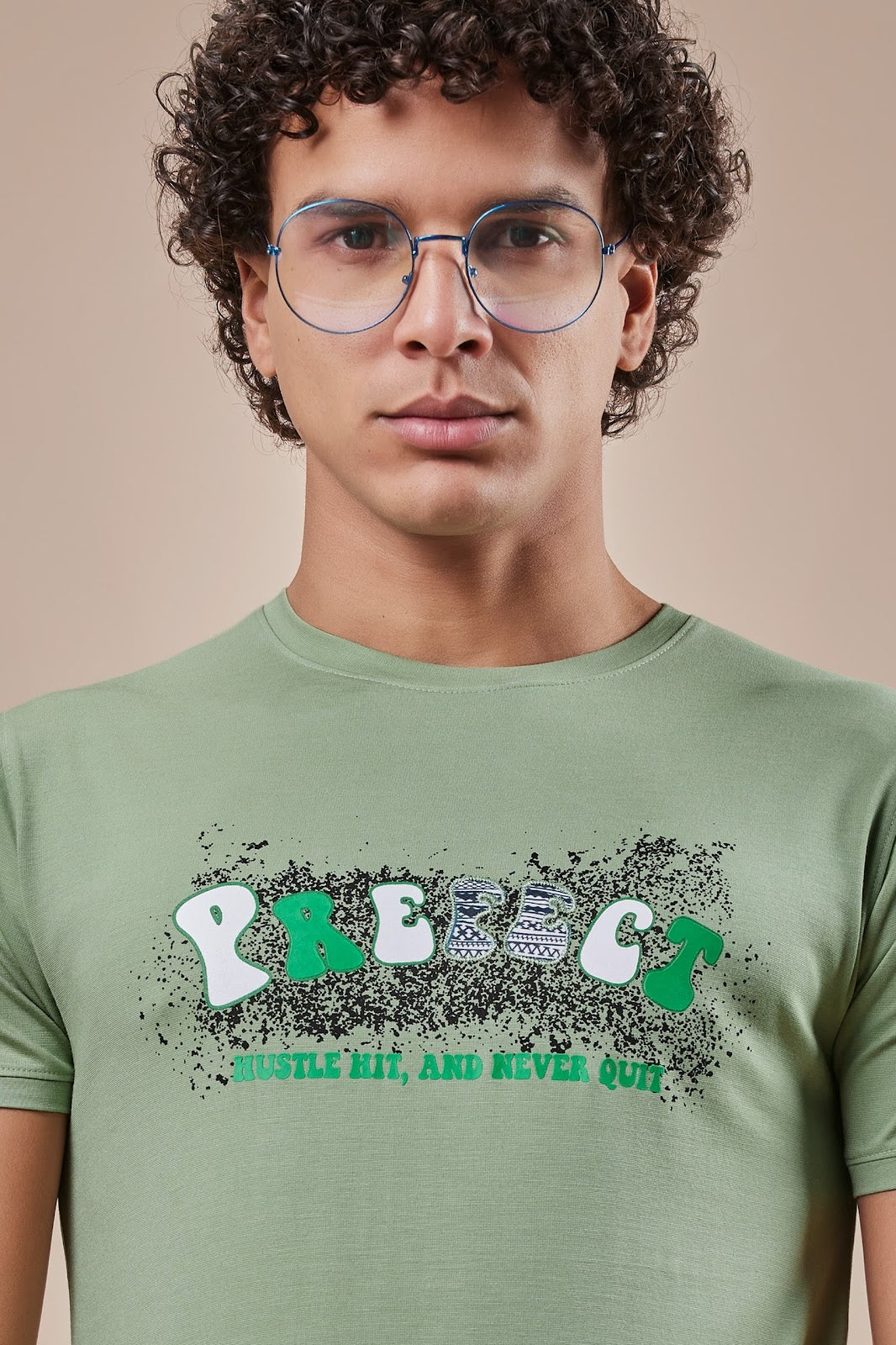 Round Neck 5734 Gb Tencel Lycra Mens Tshirts Supplier India