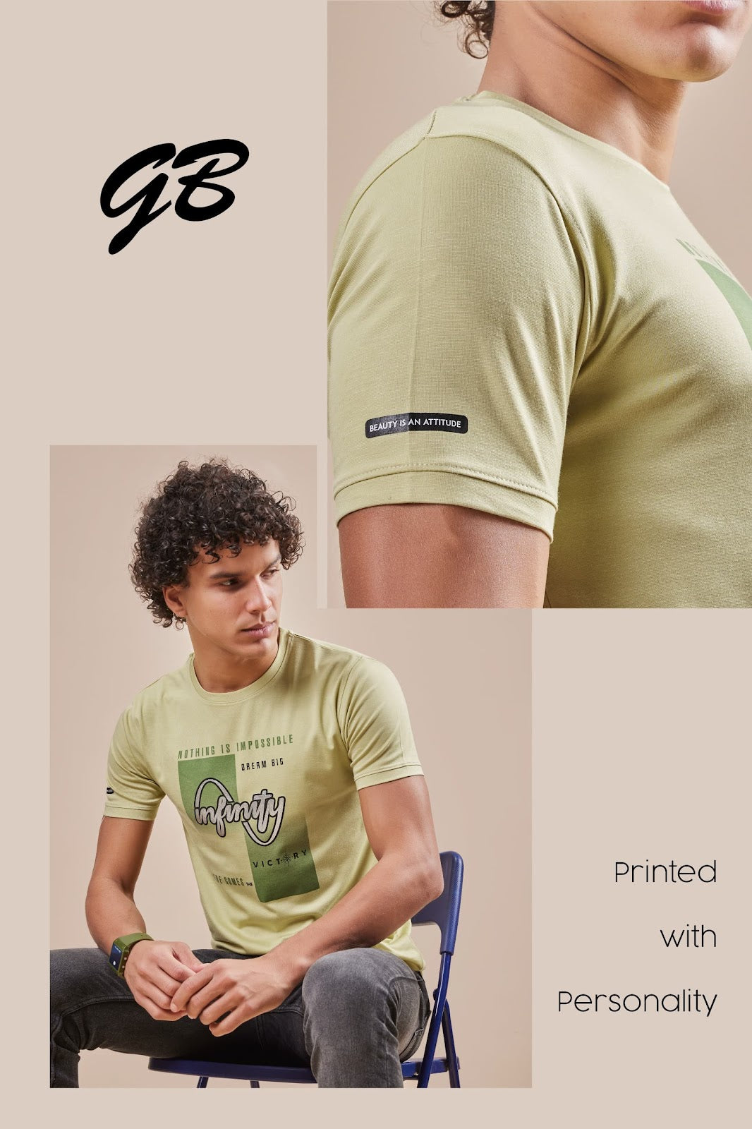 Round Neck 5734 Gb Tencel Lycra Mens Tshirts Supplier India