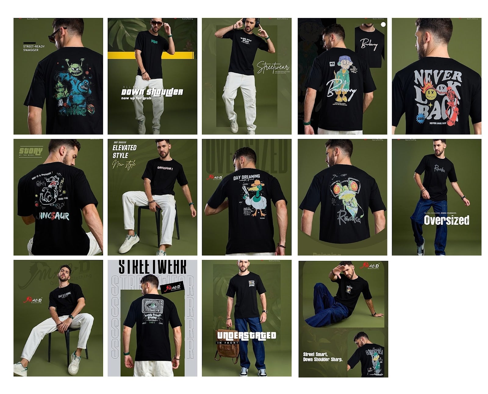 Round Neck 5841 Mac D Cotton Mens Tshirts Supplier Gujarat
