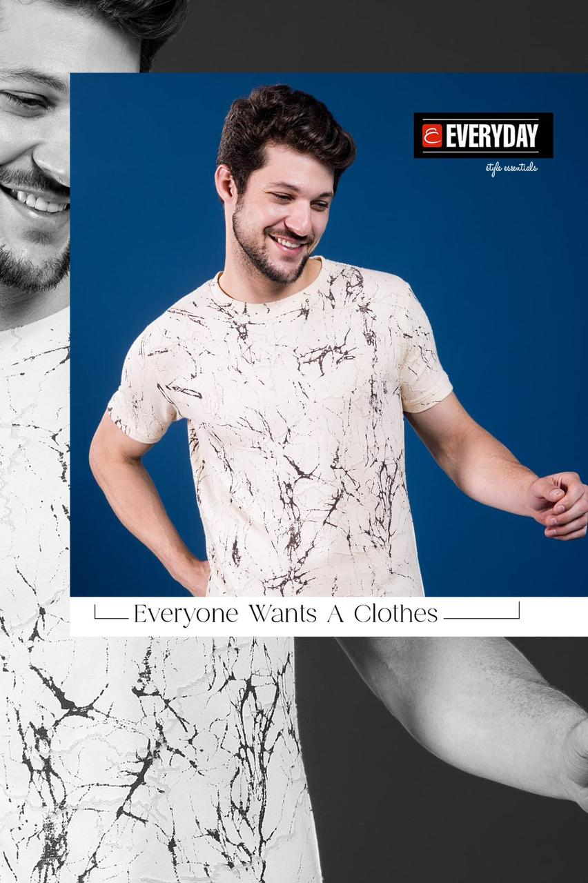 Round Neck 836 Everyday Jacquard Mens Shirts Supplier Gujarat