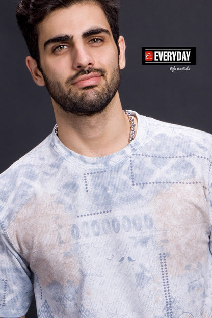 Round Neck 870 Everyday Knit Mens Tshirts Wholesaler India