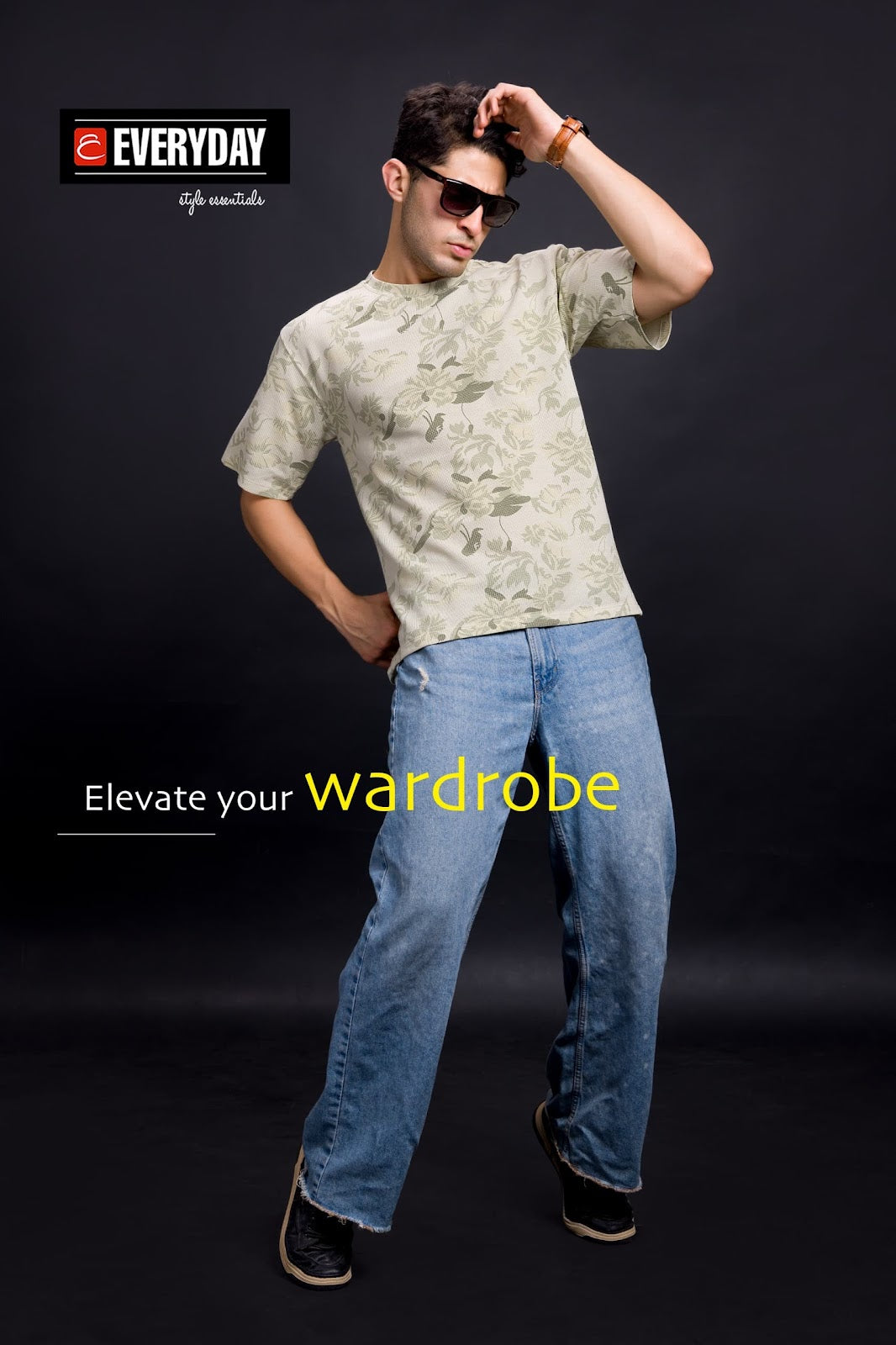 Round Neck 870 Everyday Knit Mens Tshirts Wholesaler India