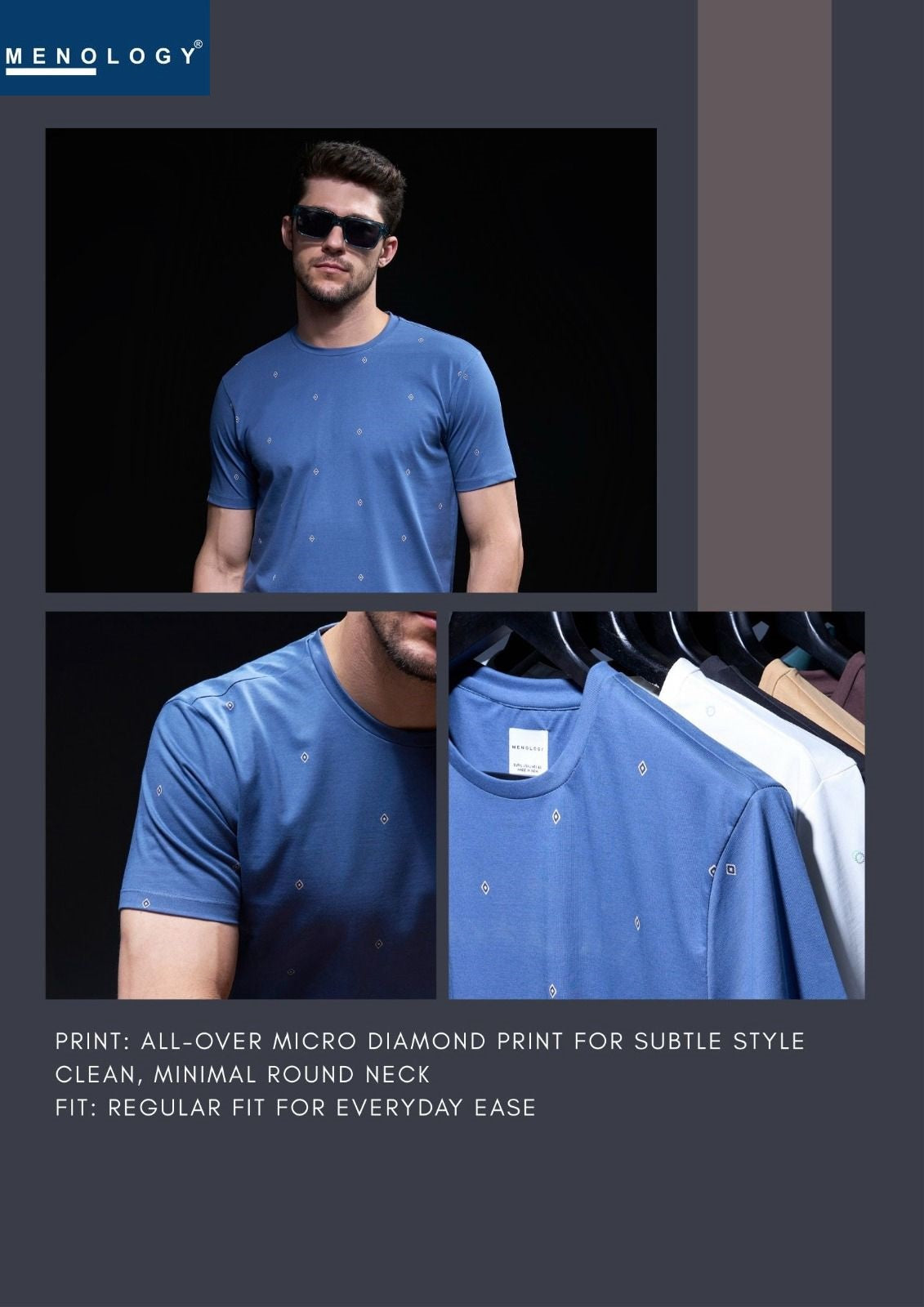 Round Neck Iho F 91A 2018 Menology Cheeze Mens Tshirts Supplier Ahmedabad