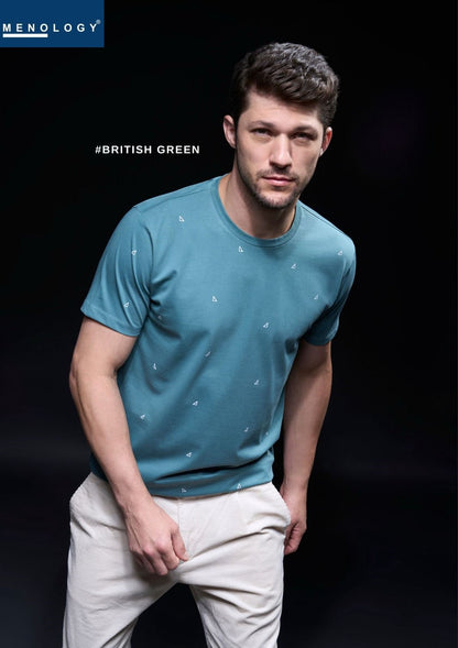 Round Neck Iho F 91A 2018 Menology Cheeze Mens Tshirts Supplier Ahmedabad