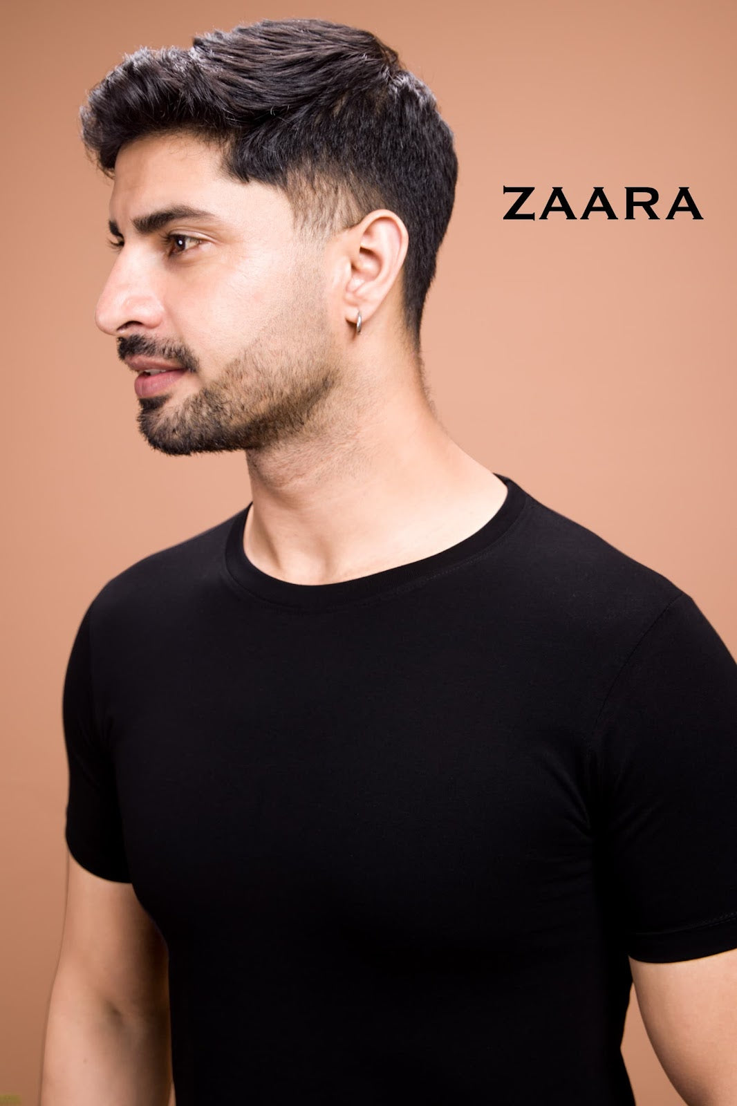 Round Neck Og 28 Zaara Cotton Biowashed Mens Tshirts Manufacturer India