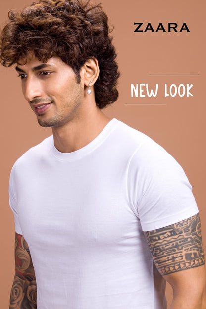 Round Neck Og 28 Zaara Cotton Biowashed Mens Tshirts Manufacturer India