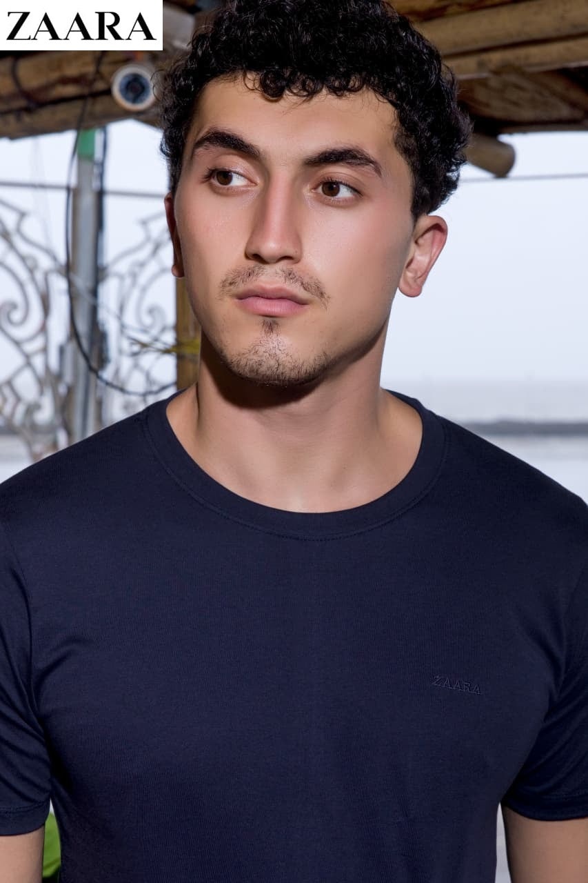 Round Neck Og 29 Zaara Cotton Mens Tshirts Wholesale Rate