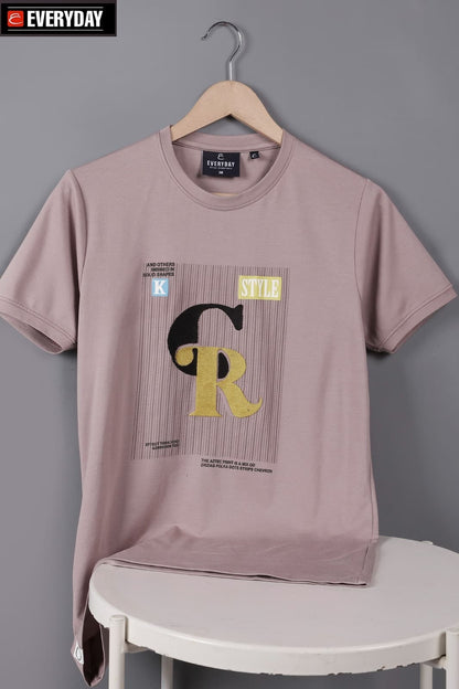 Round Neck Vol 861 Everyday Tencil Lycra Mens Tshirts Manufacturer Gujarat