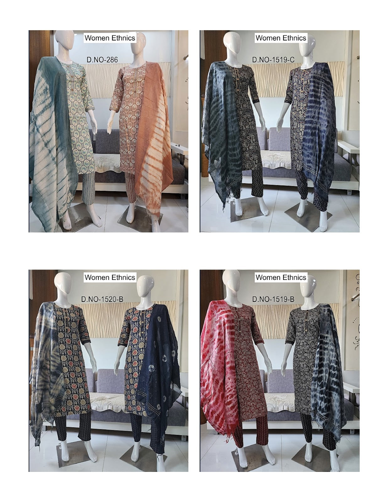 Round Neck Women Ethnics Capsule Print Readymade Pant Style Suits Exporter