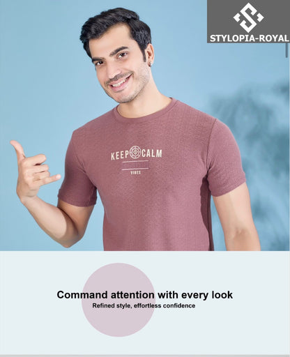 Royal 842 Stylopia Cotton Mens Tshirts Wholesale Price