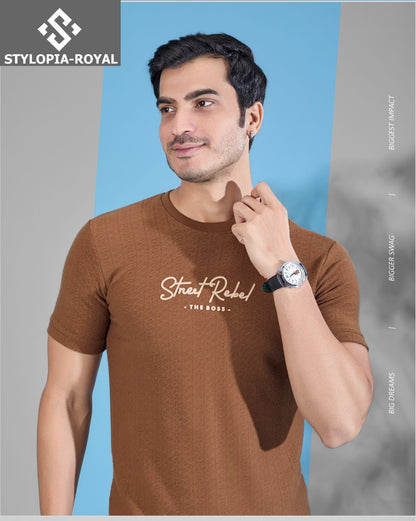 Royal 842 Stylopia Cotton Mens Tshirts Wholesale Price