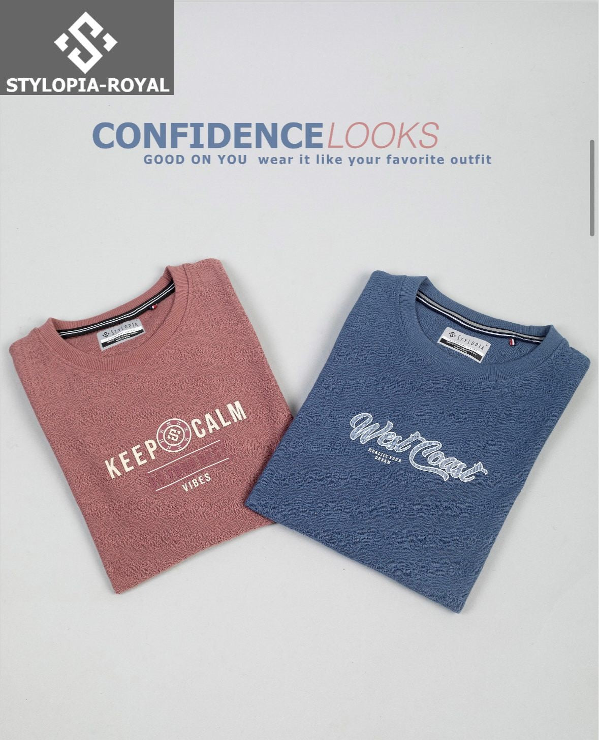Royal 842 Stylopia Cotton Mens Tshirts Wholesale Price