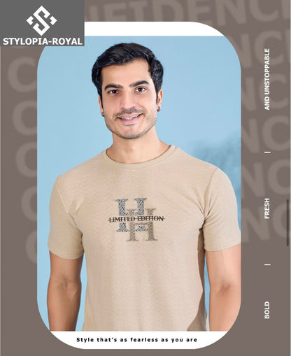 Royal 842 Stylopia Cotton Mens Tshirts Wholesale Price