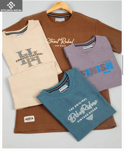 Royal 842 Stylopia Cotton Mens Tshirts Wholesale Price