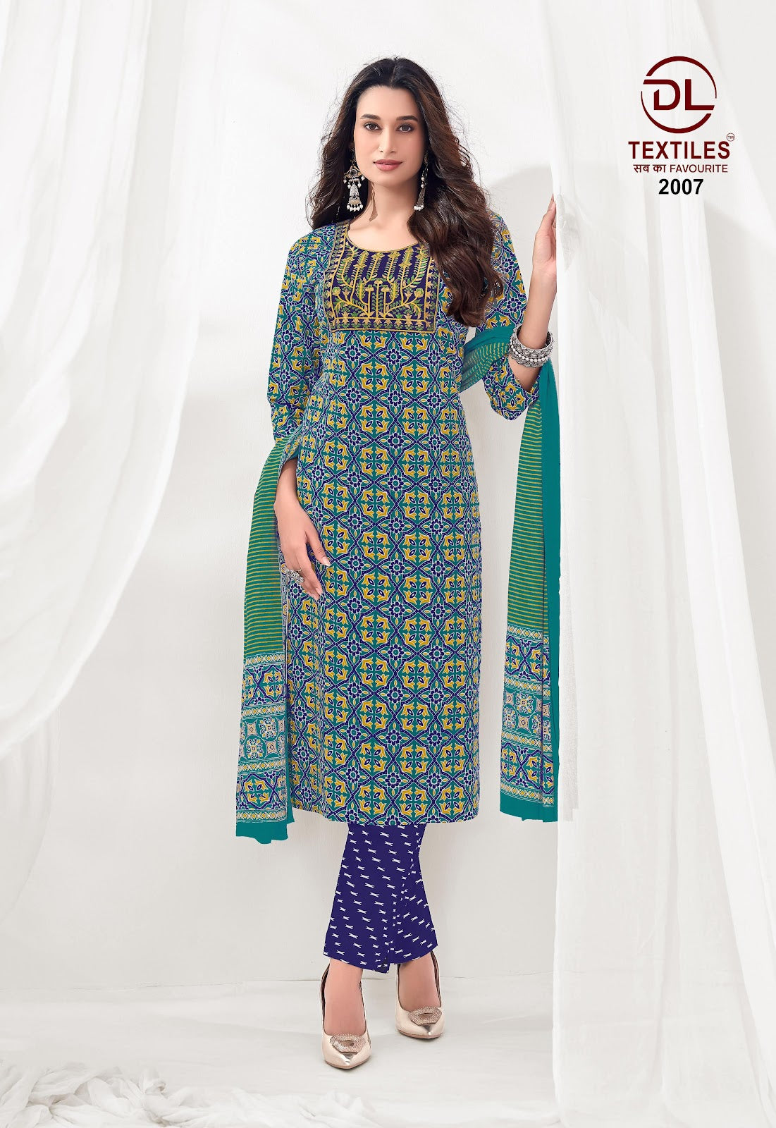 Royal Ajrakh Vol 2 Dl Readymade Cotton Pant Suits Wholesale Price