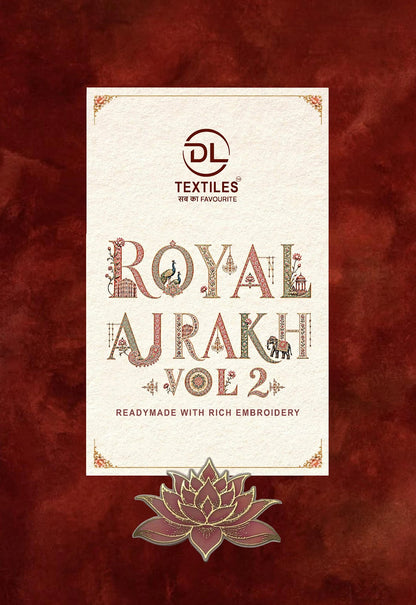 Royal Ajrakh Vol 2 Dl Readymade Cotton Pant Suits Wholesale Price