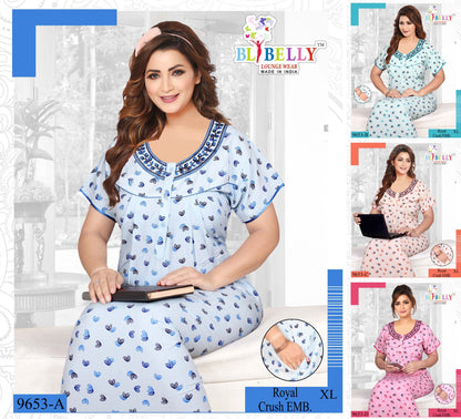 Royal Belly Pv Night Gowns Supplier