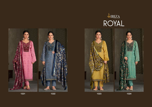 Royal Ibiza Silk Jacquard Velvet Suits Wholesale Price