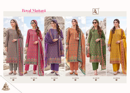 Royal Mastani Alok Viscose Mudaal Karachi Salwar Suits Manufacturer Ahmedabad