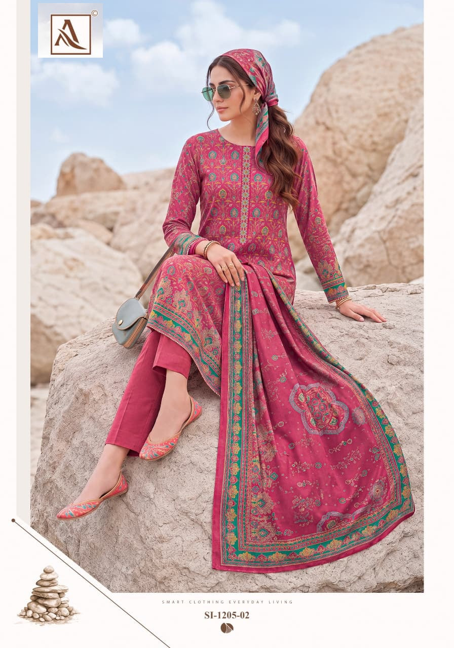 Royal Mastani Alok Viscose Mudaal Karachi Salwar Suits Manufacturer Ahmedabad