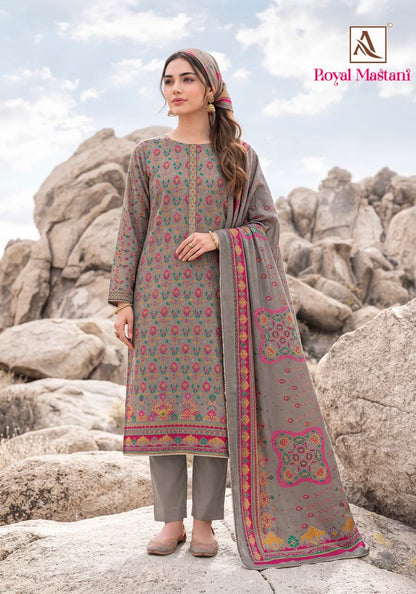 Royal Mastani Alok Viscose Mudaal Karachi Salwar Suits Manufacturer Ahmedabad