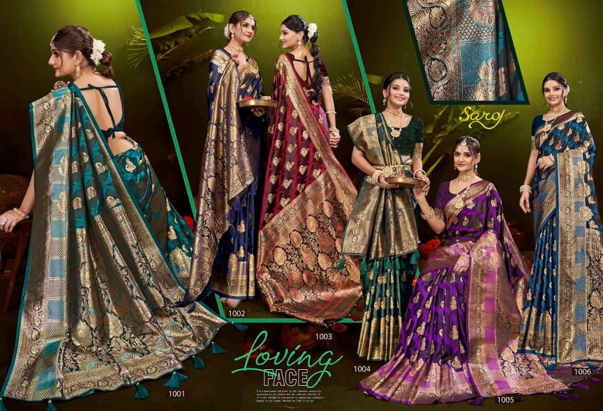 Royal Queen Vol 16 Saroj Satin Silk Sarees Wholesale Price