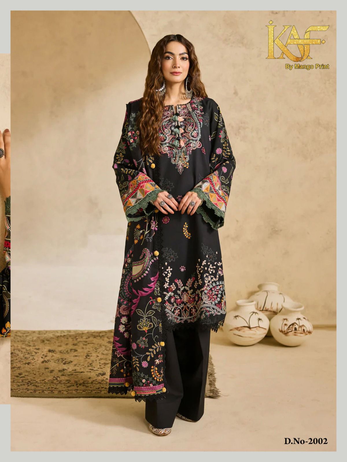 Royal Rawa Vol 2 Kaf Mix Cotton Karachi Salwar Suits Wholesale Rate