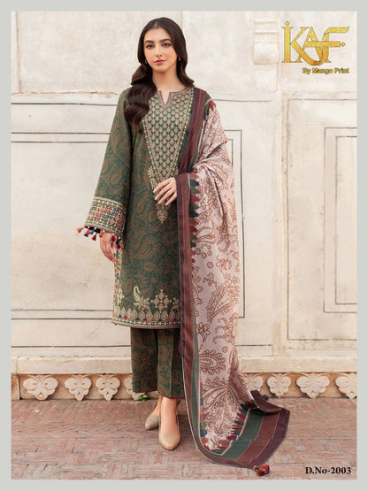 Royal Rawa Vol 2 Kaf Mix Cotton Karachi Salwar Suits Wholesale Rate