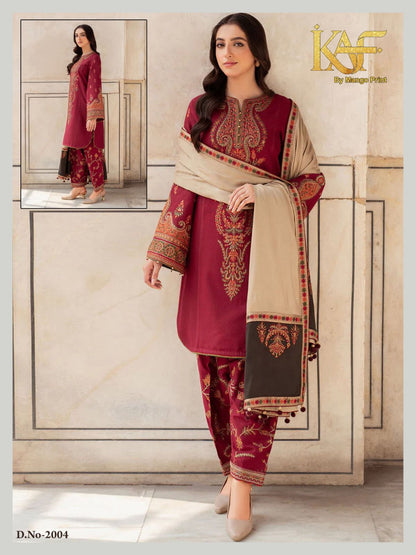 Royal Rawa Vol 2 Kaf Mix Cotton Karachi Salwar Suits Wholesale Rate