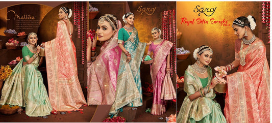 Ladli Silk Saroj Sarees Supplier Gujarat