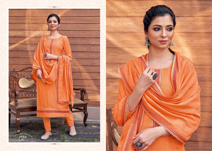 Royal Touch Vol 4 Rangoon Muslin Readymade Pant Style Suits Manufacturer India