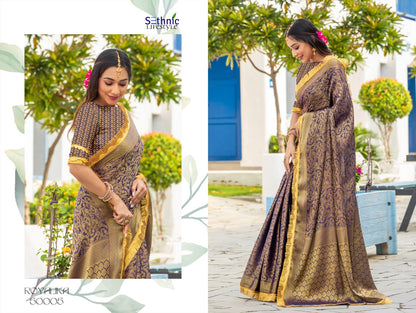 Royalika 50001-50010 Sethnic Silk Sarees Wholesale