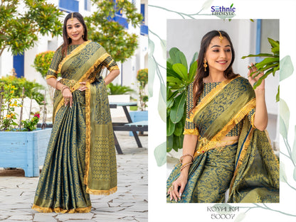 Royalika 50001-50010 Sethnic Silk Sarees Wholesale