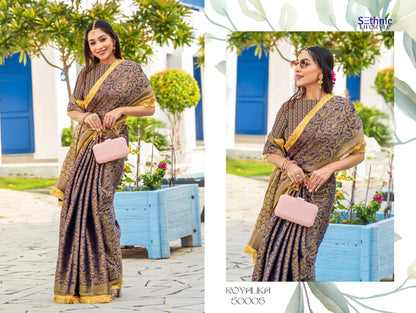 Royalika 50001-50010 Sethnic Silk Sarees Wholesale