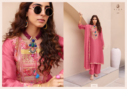 Roza Aiqa Bemberg Pakistani Salwar Suits Supplier