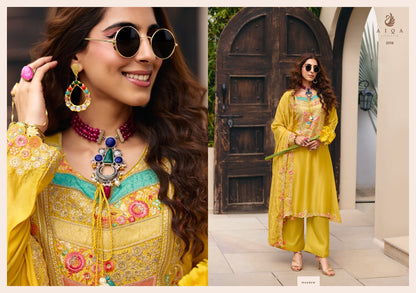 Roza Aiqa Bemberg Pakistani Salwar Suits Supplier