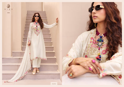 Roza Aiqa Bemberg Pakistani Salwar Suits Supplier